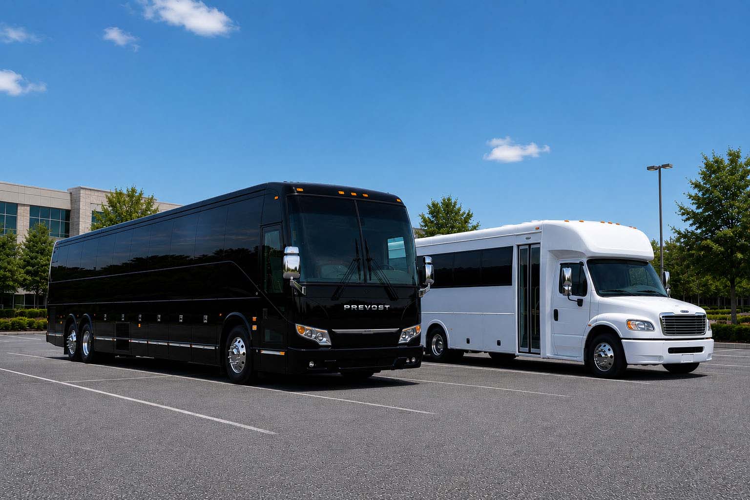 Charter bus rental in Carlsbad, CA